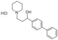 CAS#: 50910-16-2, alpha-(4-Biphenylyl)-1-Piperidinepropanol Hydrochloride