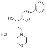 CAS 登录号:50910-20-8, alpha-(4-联苯基)-4-吗啉丙醇盐酸盐