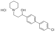 CAS#: 50910-24-2, alpha-(4'-Chloro-4-Biphenylyl)-1-Piperidinepropanol Hydrochloride