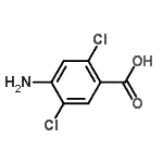 CAS 登录号：50917-33-4， 4-氨基-2,5-二氯苯甲酸