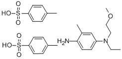 CAS#: 50928-80-8, 4-(N-Ethyl-N-2-Methoxyethyl)-2-Methylphenylenediamine Di-p-Toluenesulfonate