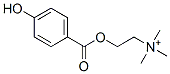 CAS 登录号：5094-31-5， 4-羟基苯甲酰胆碱