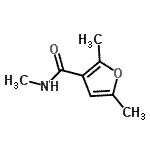 CAS 登录号：50990-94-8， N,2,5-三甲基-3-糠酰胺