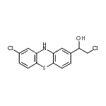 CAS 登录号：51043-57-3， 2-氯-1-(8-氯-10H-吩噻嗪-2-基)乙醇