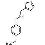 CAS#: 510723-67-8, 1-(4-Ethylphenyl)-N-(2-Furylmethyl)Methanamine