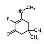 CAS 登录号：510773-68-9， 2-氟-5,5-二甲基-3-甲基氨基-环己-2-烯-1-酮