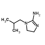 CAS 登录号：51099-09-3， 1-异丁基-4,5-二氢-1H-咪唑-2-胺