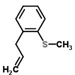 CAS 登录号：51130-00-8， 1-烯丙基-2-甲硫基-苯