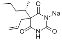 CAS#: 51165-37-8, S(-)-Secobarbital Sodium