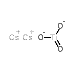 CAS#: 51222-65-2, Dicaesium dioxido(oxo)titanium