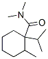 CAS 登录号:51251-62-8, 1-(异丙基)-N,N,2-三甲基环己烷甲酰胺