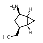 CAS 登录号：512790-53-3， [(1R,2S,4R,5S)-4-氨基双环[3.1.0]己-2-基]甲醇