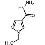 CAS 登录号：512809-51-7， 1-乙基-1H-吡唑-4-甲酰肼