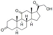 CAS 登录号：51297-06-4， 别孕甾烷-21-醇-3,11,20-三酮