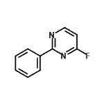 CAS 登录号：51421-91-1， 4-氟-2-苯基嘧啶