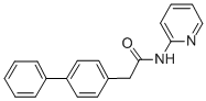 CAS 登录号：51484-40-3， N-吡啶-2-基[1,1'-联苯]-4-乙酰胺
