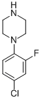 CAS 登录号：515160-75-5， 1-(4-氯-2-氟苯基)-哌嗪