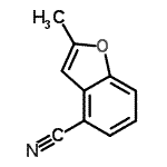 CAS 登录号：515163-40-3， 2-甲基-1-苯并呋喃-4-甲腈