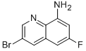 CAS 登录号：515170-53-3， 3-溴-6-氟-8-喹啉胺