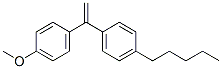 CAS 登录号：51555-08-9， 4-[1-(4-戊基苯基)乙烯基]苯甲醚