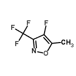 CAS 登录号：515845-42-8， 4-氟-5-甲基-3-(三氟甲基)-1,2-恶唑