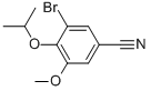 CAS#: 515848-62-1, 3-Bromo-4-Isopropoxy-5-Methoxybenzonitrile