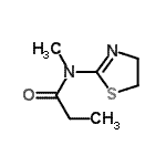 CAS 登录号：515863-54-4， N-(4,5-二氢-1,3-噻唑-2-基)-N-甲基丙酰胺