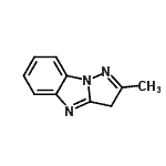 CAS 登录号：51588-52-4， 2-甲基-3H-吡唑并[1,5-a]苯并咪唑