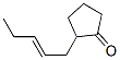 CAS 登录号：51608-18-5， (E)-2-(戊-2-烯基)环戊烷-1-酮