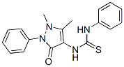 CAS 登录号：51641-29-3， 3-安替比林基-1-苯基硫脲