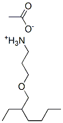 CAS#: 51755-37-4, 3-[(2-Ethylhexyl)Oxy]Propylammonium Acetate