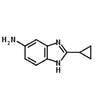 CAS 登录号：51758-98-6， 2-环丙基-1H-苯并咪唑-5-胺