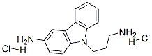 CAS 登录号:51788-31-9, 3-氨基-9H-咔唑-9-丙胺二盐酸盐