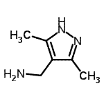 CAS 登录号：518064-16-9， 1-(3,5-二甲基-1H-吡唑-4-基)甲胺
