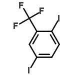CAS # 518343-63-0, 1,4-Diiodo-2-(Trifluoromethyl)Benzene