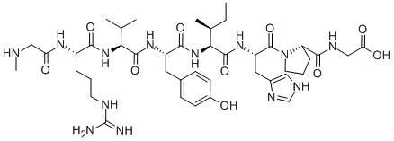 CAS#: 51887-62-8, [Sar1,Gly8]-Angiotensin II Acetate Hydrate