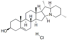 CAS 登录号：5189-62-8， (3beta)-茄啶-5-烯-3-醇盐酸盐