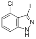 CAS 登录号：518990-33-5， 4-氯-3-碘-(1H)-吲唑