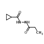 CAS 登录号：518995-78-3， N'-丙酰基环丙烷甲酰肼