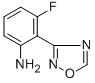 CAS 登录号：519056-63-4， 3-氟-2-(1,2,4-恶二唑-3-基)苯胺