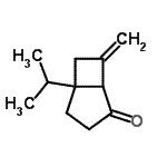 CAS 登录号：519183-78-9， 5-异丙基-7-亚甲基双环[3.2.0]庚烷-2-酮