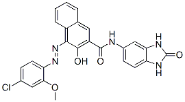 CAS#: 51920-11-7, 4-[(4-Chloro-2-Methoxyphenyl)Azo]-N-(2,3-Dihydro-2-Oxo-1H-Benzimidazol-5-Yl)-3-Hydroxynaphthalene-2-Carboxamide