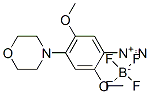 CAS 登录号:52018-28-7, 2,5-二甲氧基-4-(吗啉-4-基)偶氮苯四氟硼酸盐