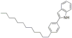 CAS#: 52047-59-3, 2-(4-Dodecylphenyl)-1H-Indole