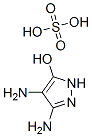 CAS 登录号：52057-97-3， 3,4-二氨基-1H-吡唑-5-醇硫酸盐