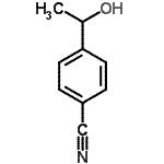CAS 登录号：52067-35-3， 4-(1-羟基乙基)苯甲腈