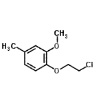 CAS 登录号：521061-61-0， 1-(2-氯乙氧基)-2-甲氧基-4-甲基苯