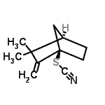 CAS#: 521068-33-7, (1R,4R)-3,3-Dimethyl-2-Methylenebicyclo[2.2.1]Hept-1-Yl Thiocyanate