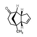 CAS 登录号：521095-03-4， (1R,2S,6R,7S)-1-甲基三环[5.3.1.0<sup>2,6</sup>]十一碳-3-烯-8-酮