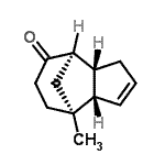 CAS 登录号：521095-05-6， (1S,2S,6R,7R)-1-甲基三环[5.3.1.0<sup>2,6</sup>]十一碳-3-烯-8-酮